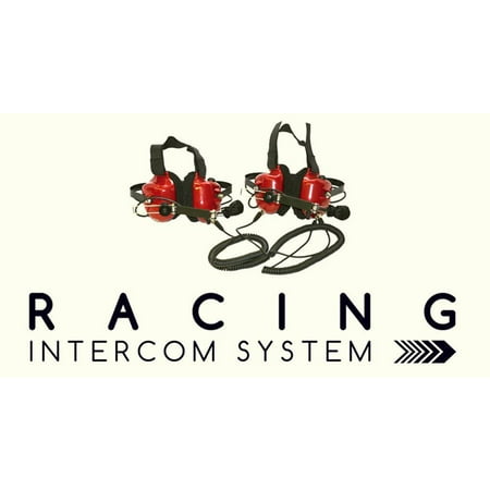 Race Day Electronics Intercom System Set, Ready For 2 Fans