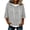 Gray#340901aa, variant on Trgacdwlo 3/4 Length Sleeve Hoodie Women Leopard Print Pullover Sweaters for Women with Drawstring Fall Winter Streetwear Womens Hoodie