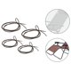 thumbnail image 4 of 5 cuerdas elásticas para sillas plegables, silla elástica, antisilla, color café 5 piezas, 4 of 8
