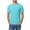 Blue, variant on HXWCHs Men's Casual Short Sleeve T Shirt For Summer Outdoor Sports Loose Fit Breathable Workout Training Tee With Crew Neck Light Purple XXL