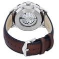 thumbnail image 3 of Fossil Townsman Leather Strap Open Heart Cream Dial Automatic ME3266 Men's Watch, 3 of 3