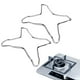 thumbnail image 2 of Wok universal Star 11 para cocina de acero con accesorio reductor, 2 cm, accesorio para ollas, rejillas para cocina, anillo en forma de estrella, cocina, comedor, bar, 2 of 8