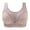 8-Gray, variant on Ersazi Workout Underwear for Women Women's Non-Steel Ring Gathering Comfortable Breathable Bra Underwear Hot Pink Cotton Bra M