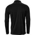 thumbnail image 5 of TGW Men's Solid Long Sleeve Golf Polo Shirt for Golfing Black 2Xl, 5 of 6