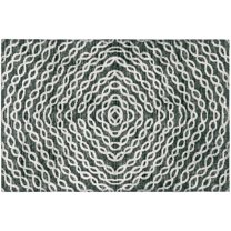 Addison Rugs Indoor/ Outdoor Addison Bravado Link Washable Area Rug 1'8" x 2'6" - Shadow