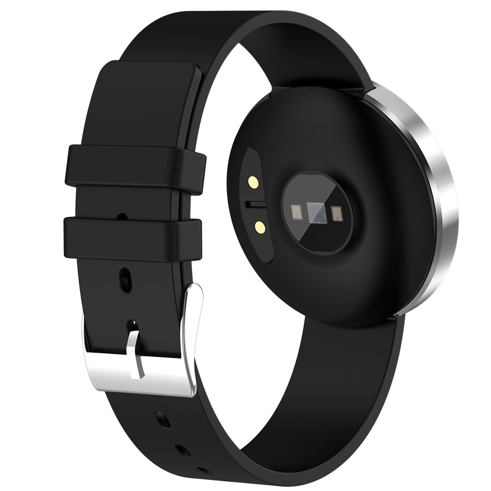 Oukitel W5 Fitness Tracker Smart Bracelet, 1.22" Display with Heart Rate Monitor & IP65 Waterproof Bluetooth 4.0, Silver
