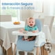 thumbnail image 4 of Bebbly Silla Alta para Bebé con Patas de Madera Antiderrapante Asiento Ergonómico con Charola y Arnés de Seguridad Ideal para Comer o Jugar Niños y Niñas desde 6 Meses Moderna y Fácil de Limpiar, 4 of 8