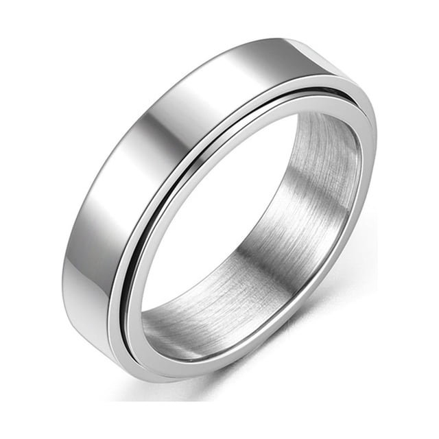 Liquidation! Bagues pour Femmes Vintage Rotatives Bague de Décompression pour Femmes Bague pour Femmes Convient au Coiffage