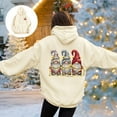 thumbnail image 2 of UngA Christmas Hoodie for Women Oversized Fleece Long Sleeve Comfy Hoodies for Women Casual Basic Pullover Sweatshirts 2025 Fall Outfits Y2K Clothes Women's Christmas Sweatshirts (Beige,XXL), 2 of 7