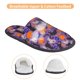 thumbnail image 3 of Fotbe Halloween Black Cats Pantuflas Peludas para Mujer con Estampado, Zapatillas de Peluche, Zapatos de Invierno para Casa, Uso Interior y Exterior-Medium, 3 of 8