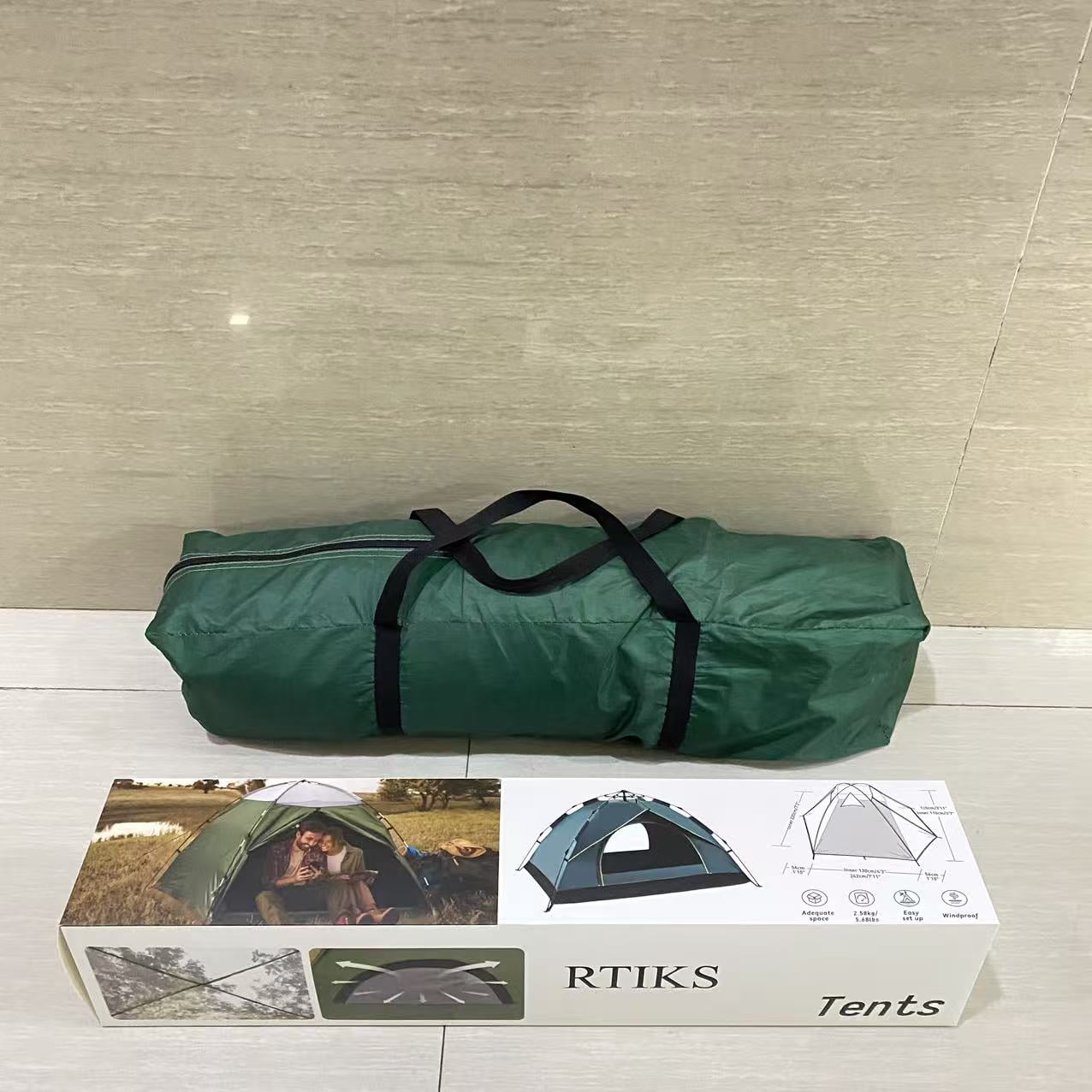 RTIKS Tents, Easy Setup Dome Tent, Lightweight Portable Camping Tent for Camping, Festivals, Backyard, Sleepovers and Beach
