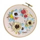 thumbnail image 5 of Kit de inicio de bordado con patrón de flores, manualidades de punto de cruz DIY, flores Flor 3, 5 of 9