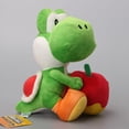 thumbnail image 2 of Yoshi With Apple Plush 7'', 2 of 4