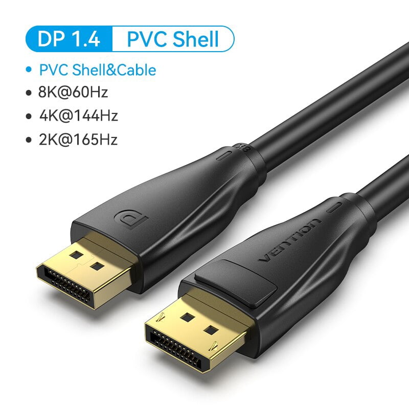 goobay 65264 Câble DisplayPort 1.4 jusqu'à 8K @ 60 Hz (UHD), 4K @ 144 Hz et 2K @ 240 Hz, DP, câble Displayport haute vitesse, câble écran, nylon tressé, gaming, streaming vidéo goobay 65264 Câble DisplayPort 1.4 jusqu'à 8K @ 60 Hz (UHD), 4K @ 144 Hz et 2K @ 240 Hz, DP, câble Displayport haute vitesse, câble écran, nylon tressé, gaming, streaming vidéo