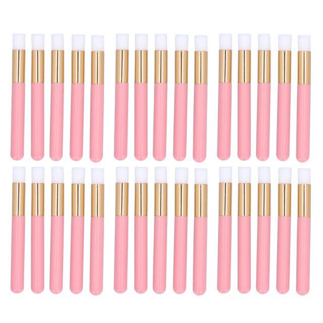 Cepillos para champú de pestañas, 30 cepillos para champú de pestañas, cepillos de limpieza de pestañas, cepillo de limpieza de nariz, integración perfecta