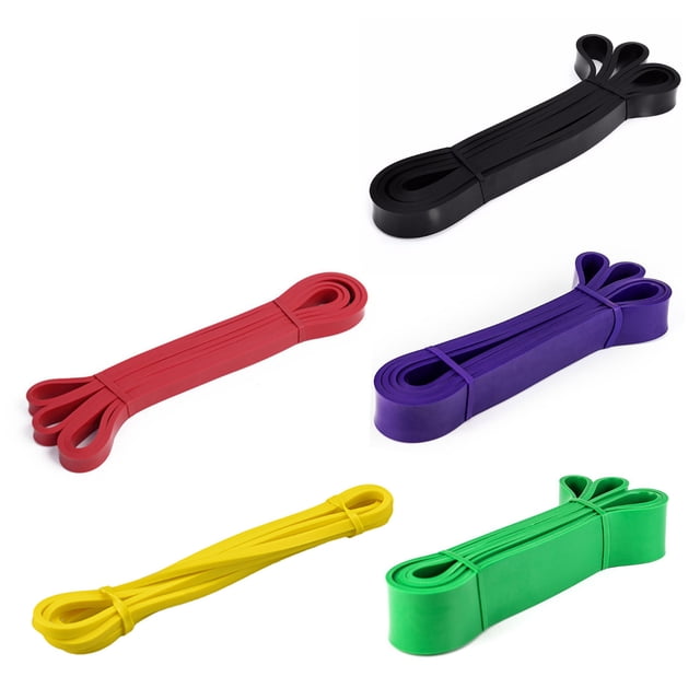 Juego de bandas de resistencia, bandas de asistencia portátiles y flexibles para dominadas, para ejercitar el cuerpo, estirar y hacer levantamiento de pesas