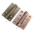 thumbnail image 2 of Langgg 2 Pcs Charnières en Acier Inoxydable Durables Performance Stable pour Meubles Charnières de Porte Rouge bronze, 2 of 6