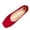 Red, variant on TAGOLD Womens Flats Shoes,Women's Fashion Casual Style Solid Color Shallow Mouth Outdoor Wear All-Match One- Loafers Flat Bottom Round Toe Moccasins Shoes