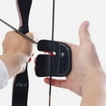 Haqieyen Finger Guard for Archery Practice Bowstring Ring Gloves