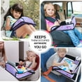 thumbnail image 6 of Kids Travel Tray for Toddler Car Seat, Travel Lap Tray for Airplane, Multifunctional Activity Tray for Kids Toddlers Boys Girls, Kids Travel Desk Essential Accessories (Mermaid)…, 6 of 8