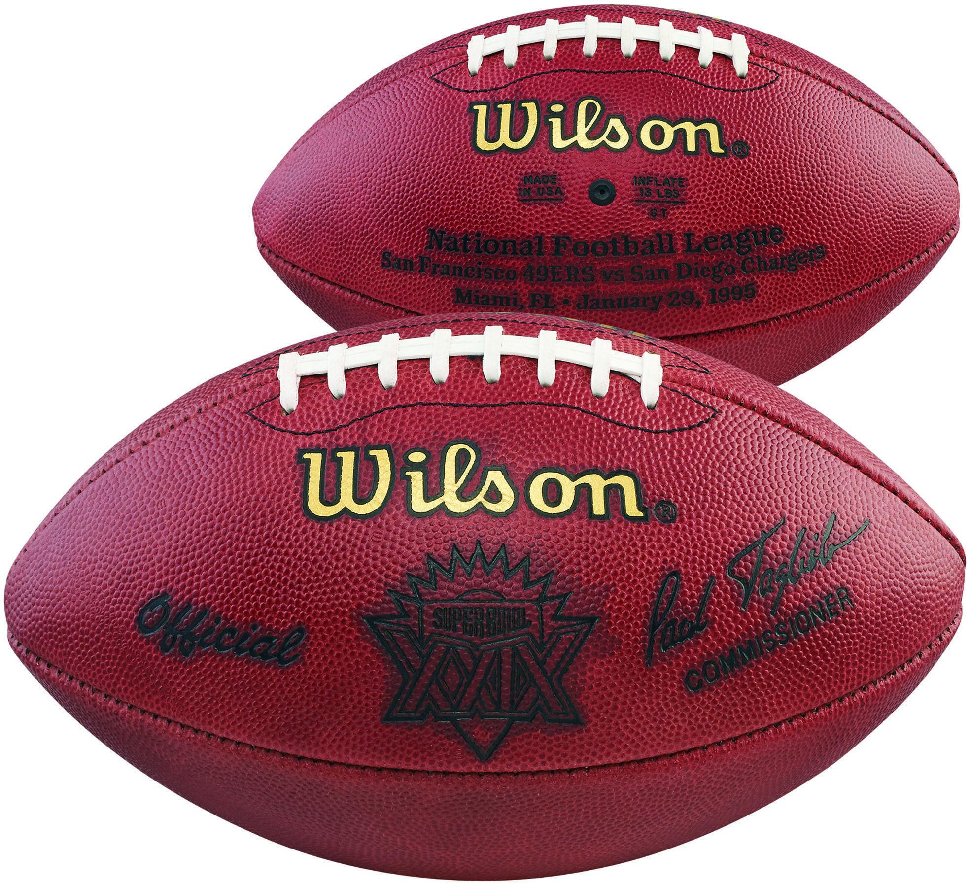 Super Bowl XXIX Wilson Official Game Football