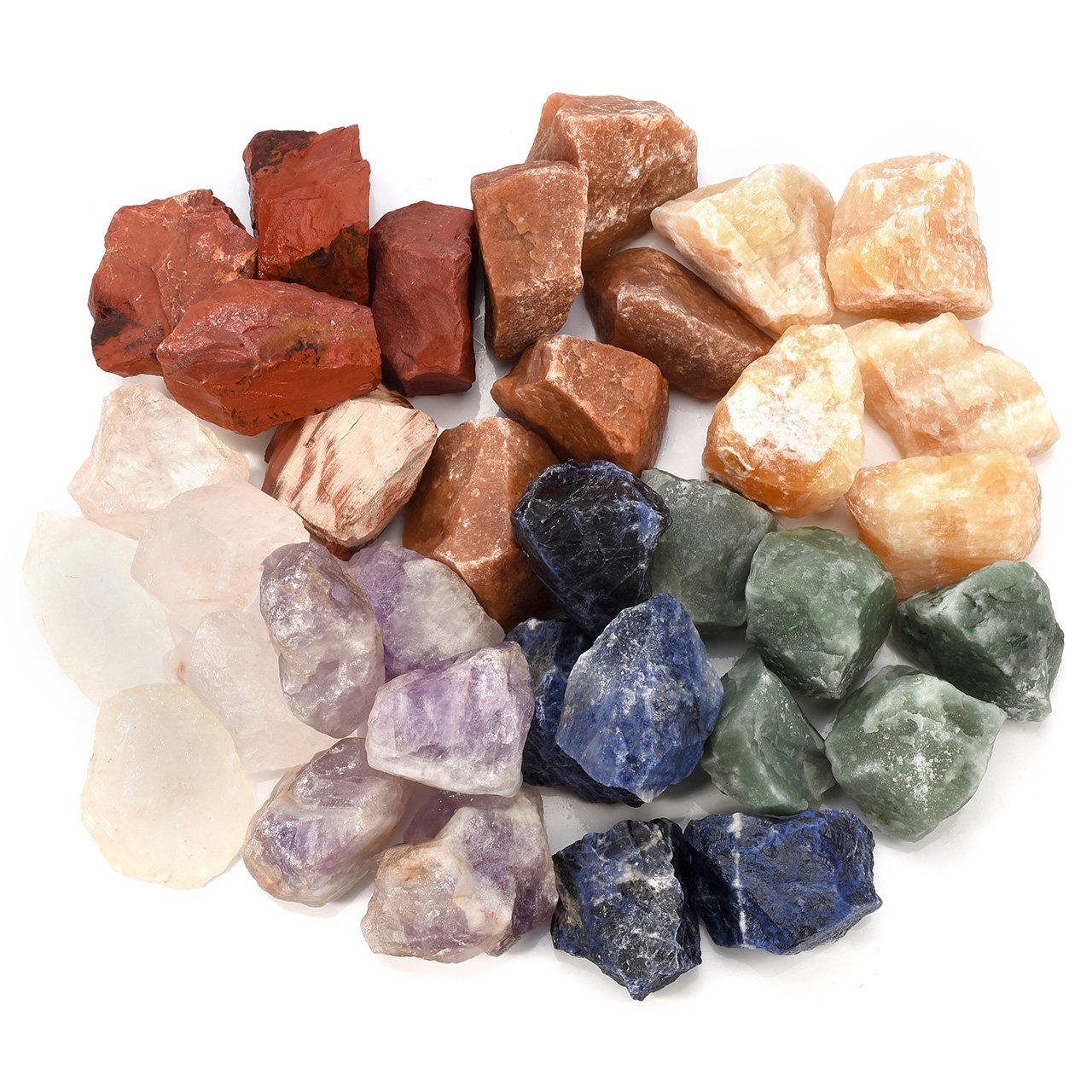 GEMHUB Natural Rose Quartz 96.00 Ct Pink Rough Shape Rock Mineral Crystal Loose Gemstone for Tumbler Cabbing FE-431