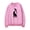 Pink, variant on Rozzi Logo Sweatshirt Man/Woman Hip Hop Hoodies Fans Fashion Sweatshirts