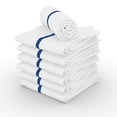 thumbnail image 3 of JMR Kitchen Bar Mops Cleaning Towels 12/24 Pack,16x19 Inch,Cotton,Restaurant Towels Cleaning Towels Or Home Kitchen Shop Towels and Rags 12, Blue Stripe, 3 of 13