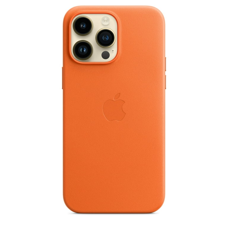 Apple iPhone 14 Pro オレンジ Apple iPhone 14 Pro Max Leather Case with MagSafe - Orange