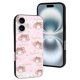 thumbnail image 5 of Funda Melody de TPU para iPhone 16: ultrafina, a prueba de golpes, antiamarilleo, resistente a arañazos, compatible con carga inalámbrica, agarre mejorado, estilo negro., 5 of 7
