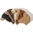 thumbnail image 3 of Zhengup Warm Trapper Hat Windproof Winter Russian Hats with Earflap Ushanka Hat Cold Weather Eskimo Hat Ski Snowboard Hat, 3 of 6