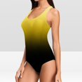 thumbnail image 6 of ylioge 2025 One-Piece Tankini Swimsuits for Women Trendy Sleeveless Crewneck Gradient Printed Full-Coverage Athletic Bathing Suits, 6 of 6
