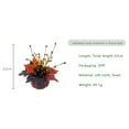 thumbnail image 4 of SUNSIOM Ensemble de Décorations Citrouille, Décorations de Récolte d'Automne pour Maison Table Mariage Bricolage Automne Halloween Action de Grâce Décor, 4 of 8