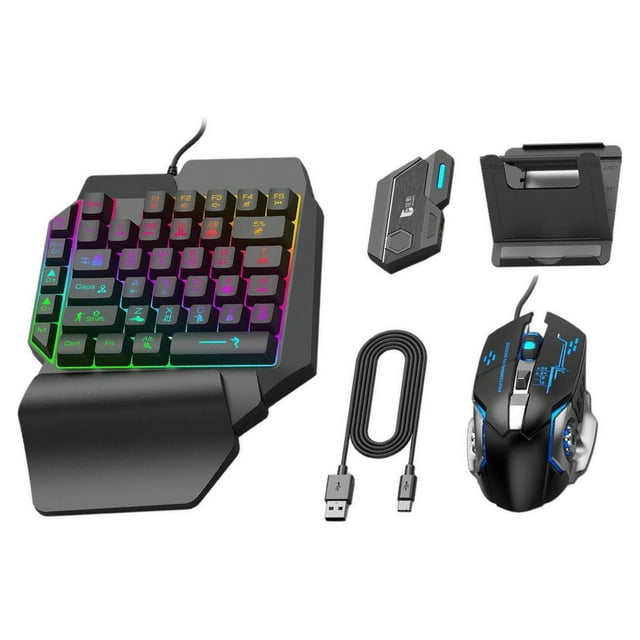 ziyahi Mobile Phone Keyboard Mouse Console Adapter USB Hub Converter for Mix SE Set