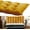 Turmeric, variant on Bench Cushion for Indoor Furniture 42x16 in Velvet Thicken Indoor Window Seat Cushion, Soft Piano Sofa, Entryway Storage, Bay Window Tufted Patio Porch Swing Bench Pad Memory Foam(Gray)