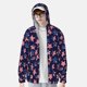 thumbnail image 2 of Balery American Stars Sudadera ligera de manga larga con capucha y protección solar UPF 50+ para hombre y mujer, ideal para pesca y running-X-Large, 2 of 7