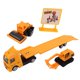 thumbnail image 1 of Ensemble de 4 mini-camions de chantier en alliage 1:64, camion porteur, remorque d'ingénierie, jouets pour enfants de 3 ans et plus, 1 of 4
