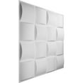 thumbnail image 3 of Ekena Millwork 19 5/8"W x 19 5/8"H Baile EnduraWall Decorative 3D Wall Panel (20-Pack for 53.49 Sq. Ft.), 3 of 12