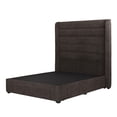 thumbnail image 2 of Cabecera Matrimonial Polar + Base Cama Chocolate, 2 of 8