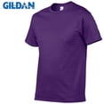 thumbnail image 1 of REDHOTYPE T-Shirt d'Été pour Hommes 100 % Coton Manches Courtes Col Rond Confortable Tops Unis, 1 of 5
