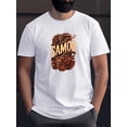 thumbnail image 2 of Samoan Culture Pattern Print T-Shirt - Soft, Breathable, And Comfortable For All Seasons - Regular Fit, Slight Stretch, And Knit Fabric, 2 of 6