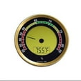 Western Humidor Caliber 4R Hygrometer and Thermometer Humidity Reader