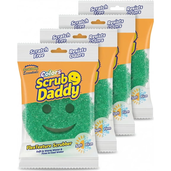 Scrub Daddy Essentials Kitchen Sponges, Pack of 4