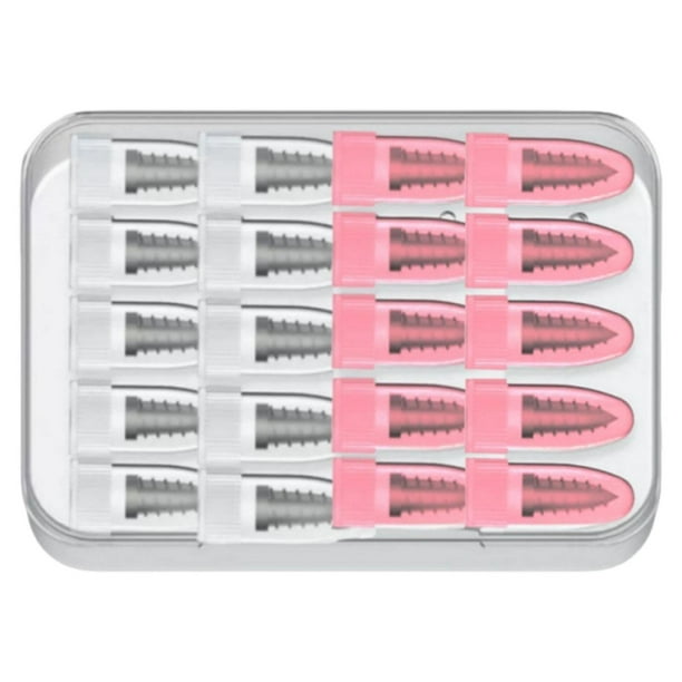 Tapones de reparación de neumáticos en espiral con clavos de goma para reparación de neumáticos al vacío, accesorio para bicicletas y automóviles. 10 piezas L 10 piezas
