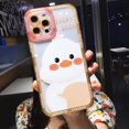 thumbnail image 1 of For IPhone 16 15 Pro Max Case Cartoon Dinosaur Pink Pig Phone Case for IPhone 11 12 13 14 Pro Max Mini X XS XR 7 8 Plus Cover tzw, 1 of 7