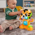 thumbnail image 4 of Fisher-Price Link Squad Bop & Groove Tiger Baby Learning Toy with Music & Lights, 4 of 6