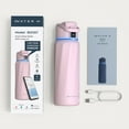 thumbnail image 4 of WaterH BOOST Stainless Steel Triple Wall Insulated Smart Water Bottle 32 oz. Pink (B003PK), 4 of 5