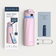 WaterH BOOST Stainless Steel Triple Wall Insulated Smart Water Bottle 32 oz. Pink (B003PK)