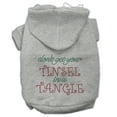 thumbnail image 4 of Mirage Pet Tinsel in a Tangle Rhinestone Hoodies Black XXL, 4 of 7