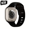 thumbnail image 1 of Correa de silicona suave para Apple Watch Band Ultra 49mm 44mm 45mm 42mm 41mm 42mm 38mm Correa deportiva IWatch Serise 9 8 7 6 pulsera, 1 of 5